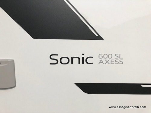 Adria New Sonic Axess 600 SL 160 cv power garage gamma 2020 (699 cm) full