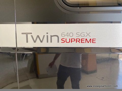 Adria New Twin SUPREME 640 SGX gamma 2020 160 cv POWER 35 H BLACK LINE full