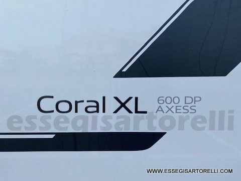 Adria Coral XL AXESS 600 DP garage 150 cv power 2020 soli 2.647 km 6 posti omologati 699 cm full