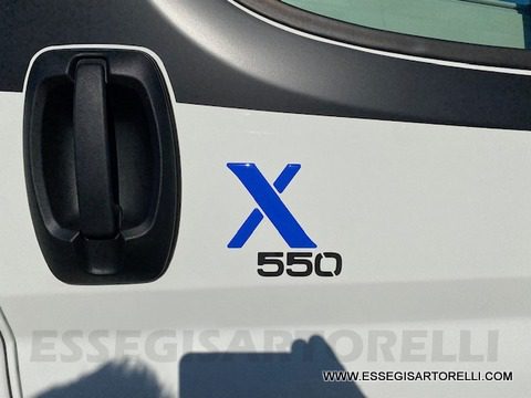 New CHAUSSON X-550 (anteprima 2022) semintegrale compatto 599 x 210 cm basculante full