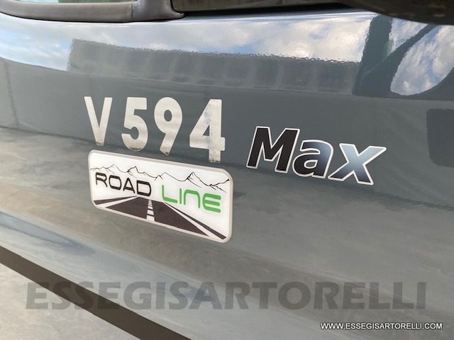 New Chausson V 594 MAX ROADLINE PREMIUM new Ducato 140 cv 599 cm full