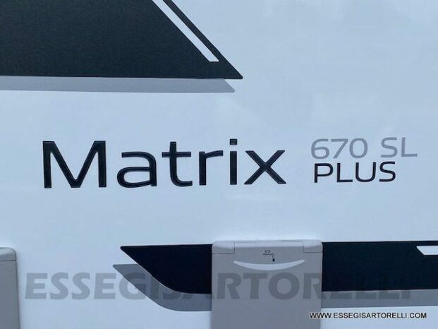 Adria Matrix PLUS M 670 SL 12/2017 (MY 2018) uniproprietario 150 cv power FULL gemelli garage basculante pieno