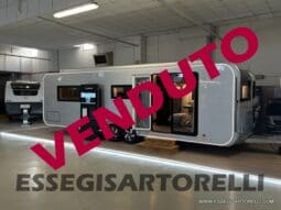 Adria NEW ASTELLA 754 DP 2022 caravan top di gamma 4 posti ALDE CLIMA MACH pieno