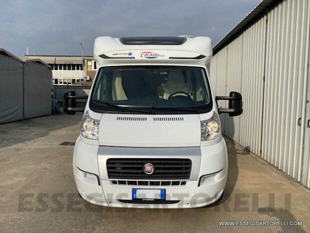 Semintegrale CARADO T 448 garage e basculante LETTI GEMELLI 2015 FULL euro 5 pieno