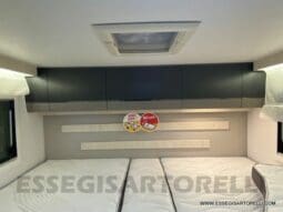 Chausson Titanium 627 gamma 2023 automatico 170 cv power crossover letti gemelli garage 699 cm pieno