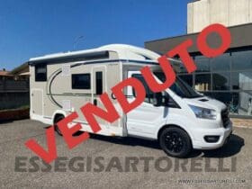 Chausson Titanium 627 gamma 2023 automatico 170 cv power crossover letti gemelli garage 699 cm