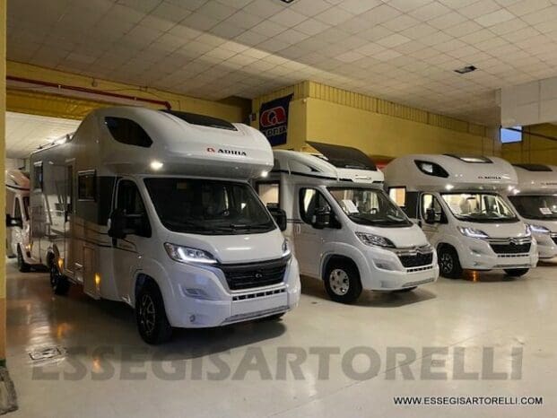 Adria New Coral Axess XL A 670 SP GARAGE gamma 2022 FIAT 160 cv POWER pieno