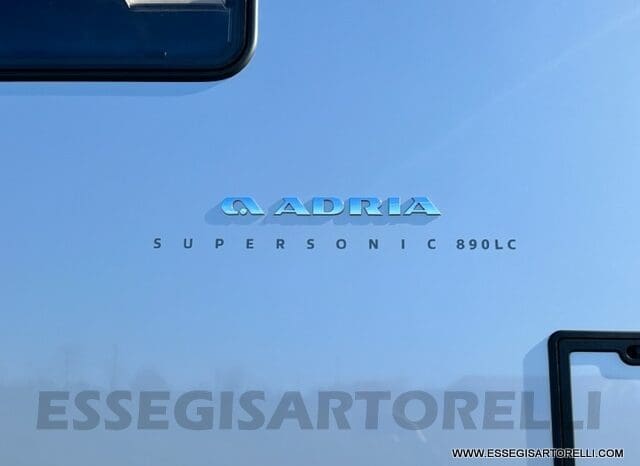 ADRIA SUPERSONIC 890 LC 170 CV AUTOMATICO GAMMA 2023 ALKO FULL DOPPIO ASSE MERCEDES SPRINTER pieno