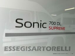 ADRIA NEW SONIC SUPREME EDITION 700 DL AUTOMATICO 9 SPEED garage letti gemelli ULTIMO GAMMA 2022 DOPPIO PAVIMENTO pieno