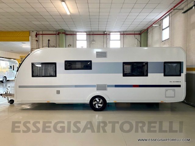 Adria New Adora 613 UT 2023 caravan 4 posti NAUTICO TRUMA COMBI full