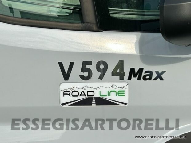 NEW CHAUSSON V 594 MAX DOPPIO MATRIMONIALE ROADLINE PREMIUM new Ducato 140 cv 599 cm pieno