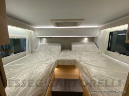 ADRIA MATRIX PLUS M 670 DL GAMMA 2023 letti gemelli e garage doppio pavimento pieno