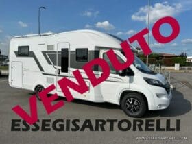 ADRIA MATRIX PLUS M 670 DL GAMMA 2023 letti gemelli e garage doppio pavimento