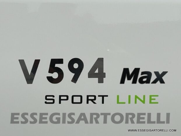 CHAUSSON SPORTLINE V 594 MAX CAMBIO AUTOMATICO SERIE VAN 599 CM DOPPIO MATRIMONIALE IN CODA pieno