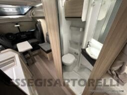 ADRIA COMPACT AXESS DL LETTI GEMELLI GARAGE 699 CM GAMMA 2024 pieno