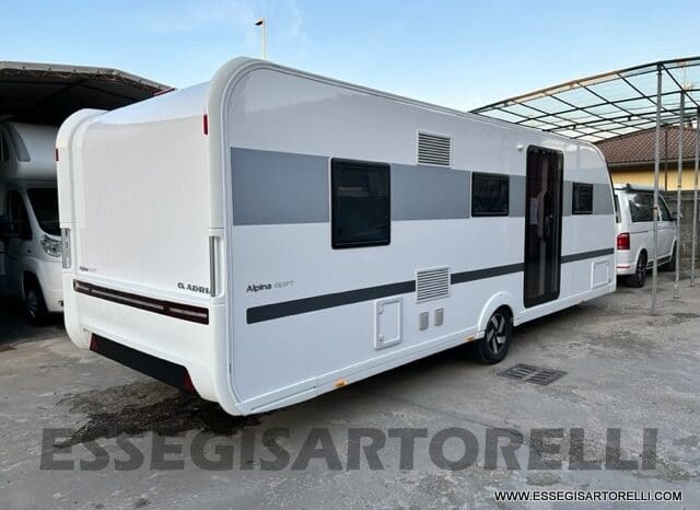 ADRIA ALPINA 663 PT CARAVAN 7 POSTI VETRORESINA ALDE pieno