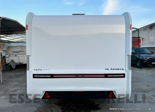 ADRIA ALPINA 663 PT CARAVAN 7 POSTI VETRORESINA ALDE pieno