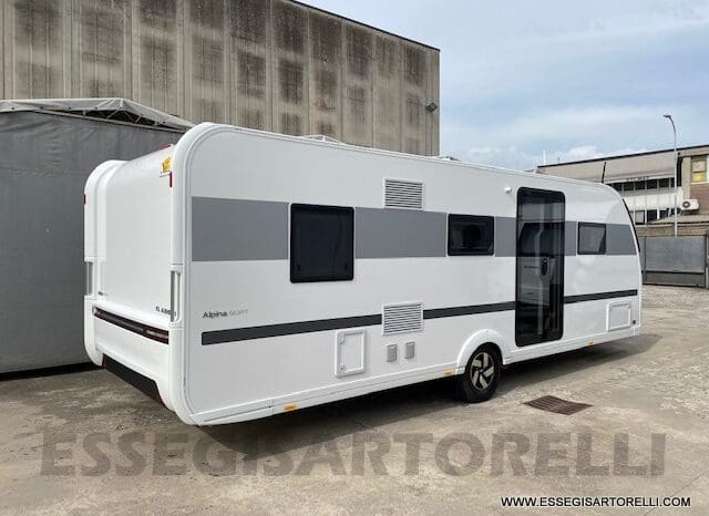 ADRIA ALPINA 663 PT CARAVAN 7 POSTI VETRORESINA ALDE pieno