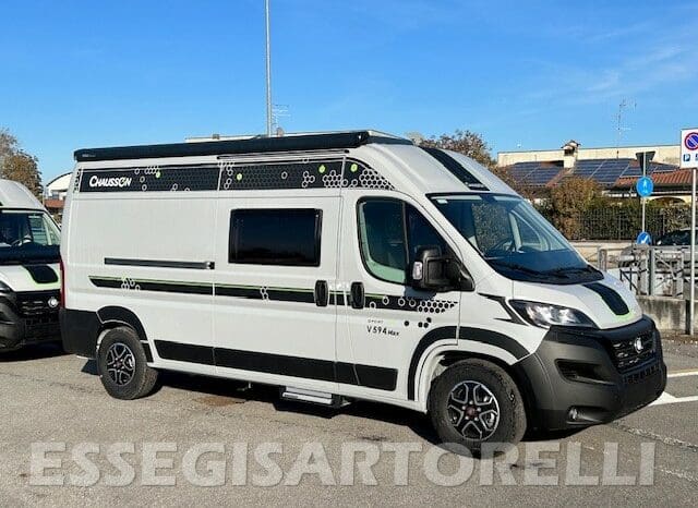 CHAUSSON SPORTLINE V 594 MAX CAMBIO AUTOMATICO SERIE VAN 599 CM DOPPIO MATRIMONIALE IN CODA 2024 pieno