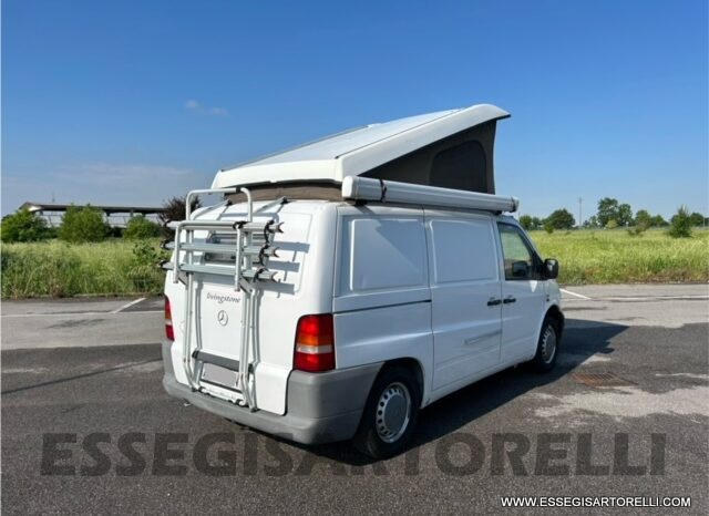 LIVINGSTONE VITO MERCEDES TETTO POPUP 465 CM CAMPER PURO pieno