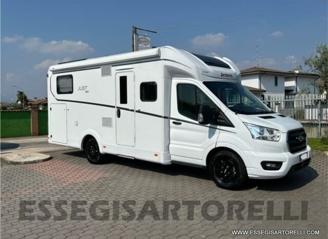 DETHLEFFS JUST GO T 7055 GEMELLI CAMBIO AUTOMATICO 2023 SOLI 9.126 KM pieno