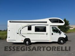 CHAUSSON FIRST LINE C 656 DOPPIA DINETTE 7 POSTI OMOLOGATI 2024 GARAGE pieno