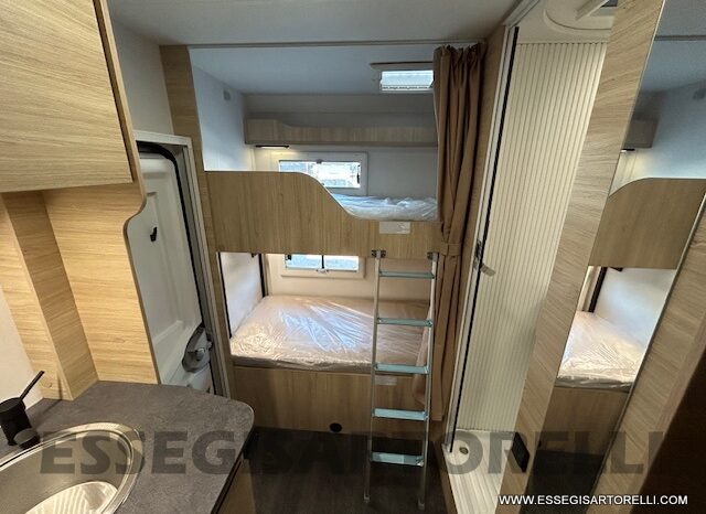 CHAUSSON FIRST LINE C 656 DOPPIA DINETTE 7 POSTI OMOLOGATI 2024 GARAGE pieno