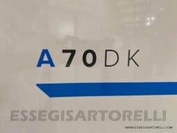 ADRIA SUNLIVING A 70 DK 699 CM 7 POSTI 2024 DOPPIA DINETTE GARAGE pieno