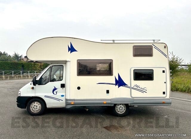 ELNAGH MARLIN 58 MANSARDATO 6 POSTI CLIMA CELLULA 2003 609 CM pieno