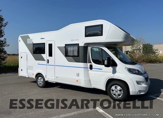 ADRIA SUNLIVING A 70 DK 699 CM 7 POSTI 2024 DOPPIA DINETTE GARAGE pieno