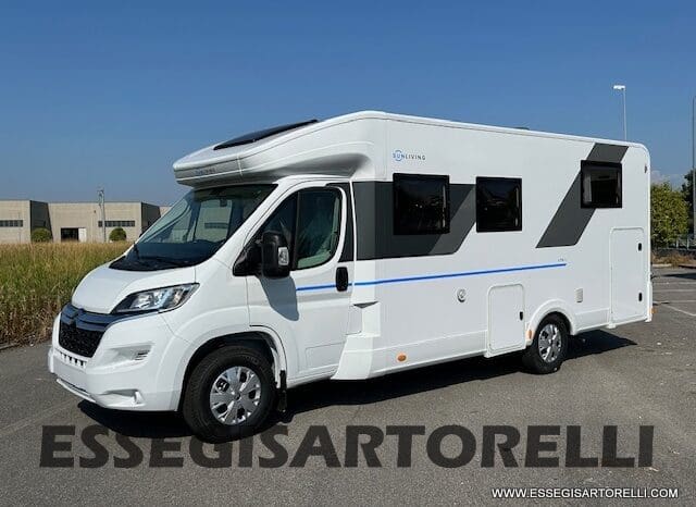 ADRIA SUNLIVING S 75 SL GARAGE LETTI GEMELLI E BASCULANTE 2024 pieno