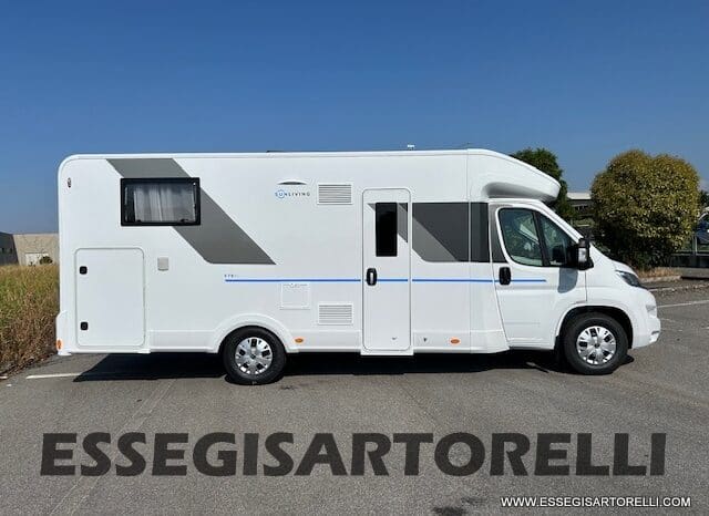 ADRIA SUNLIVING S 75 SL GARAGE LETTI GEMELLI E BASCULANTE 2024 pieno