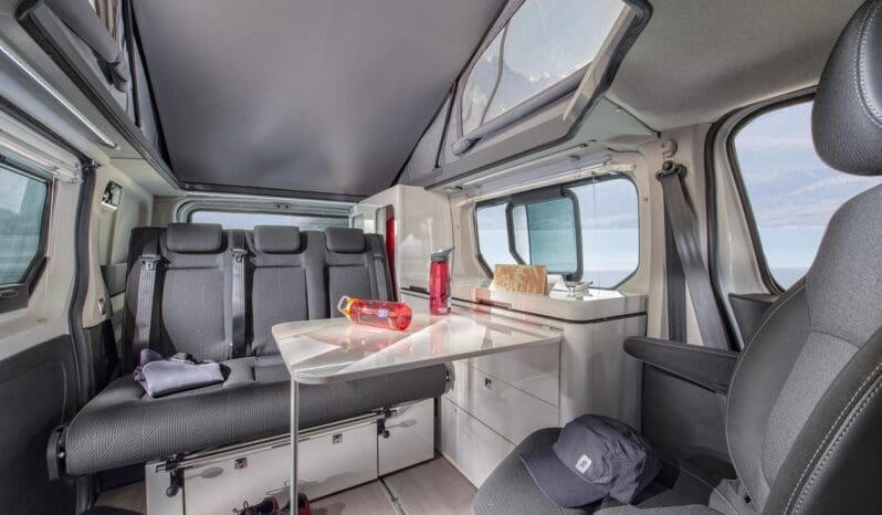 NOLEGGIO CAMPER PURO VAN POPUP WEBASTO 5 LETTO 4 VIAGGIO 499 cm pieno
