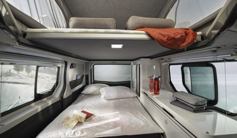 NOLEGGIO CAMPER PURO VAN POPUP WEBASTO 5 LETTO 4 VIAGGIO 499 cm pieno