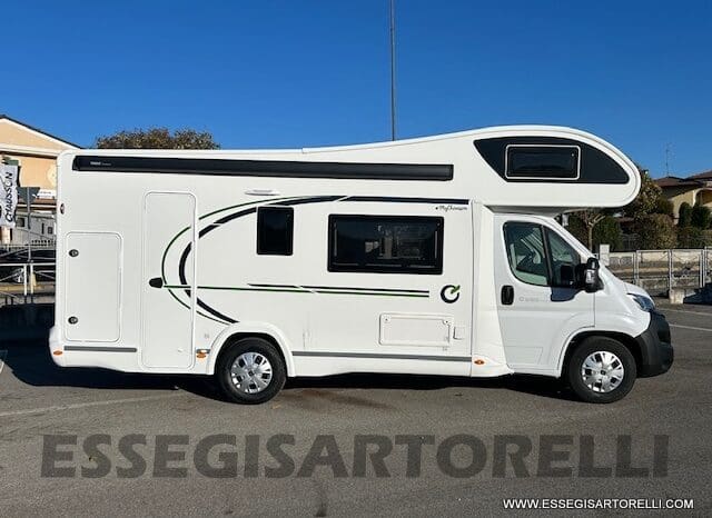 CHAUSSON FIRST LINE C 656 DOPPIA DINETTE 7 POSTI OMOLOGATI 2024 GARAGE pieno