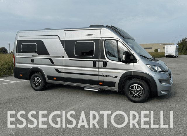 ADRIA TWIN PLUS 640 SGX 636 CM 35 HEAVY SKYROOOF WEBASTO 2024 ARTENSE GREY METT pieno