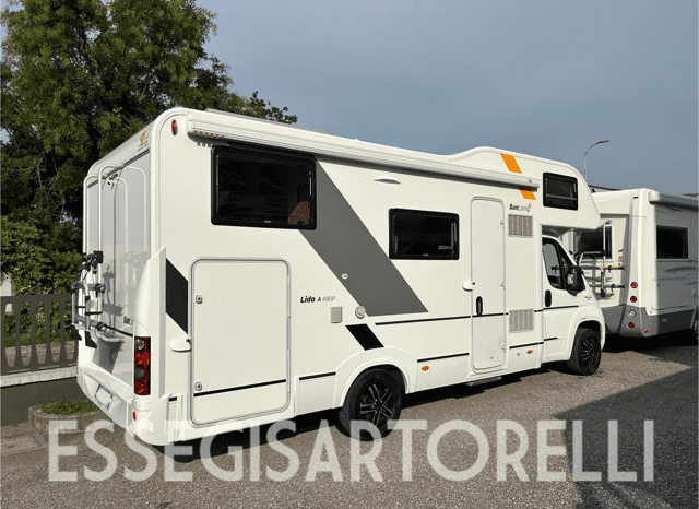 ADRIA SUNLIVING A 49 DP GARAGE 6 POSTI OMOLOGATI 2017 pieno