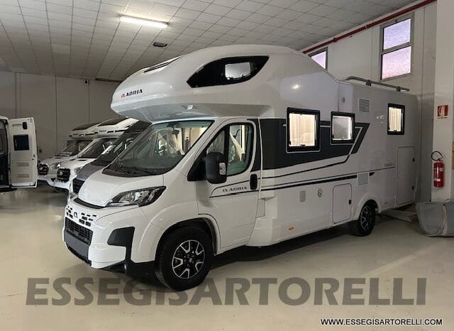 ADRIA NEW CORAL XL A 660 SL GAMMA 2025 LETTI GEMELLI NEW DUCATO MY 25 pieno