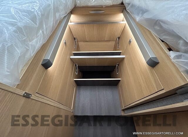 ADRIA NEW CORAL XL A 660 SL GAMMA 2025 LETTI GEMELLI NEW DUCATO MY 25 pieno