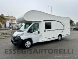 CHAUSSON FIRST LINE C 656 DOPPIA DINETTE 7 POSTI OMOLOGATI 2024 GARAGE pieno