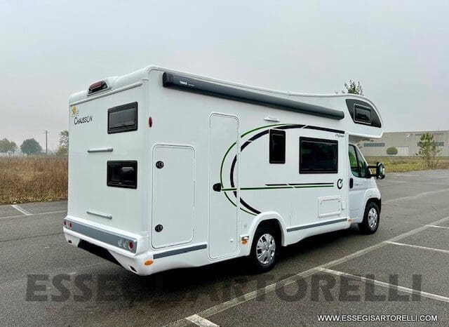 CHAUSSON FIRST LINE C 656 DOPPIA DINETTE 7 POSTI OMOLOGATI 2024 GARAGE pieno