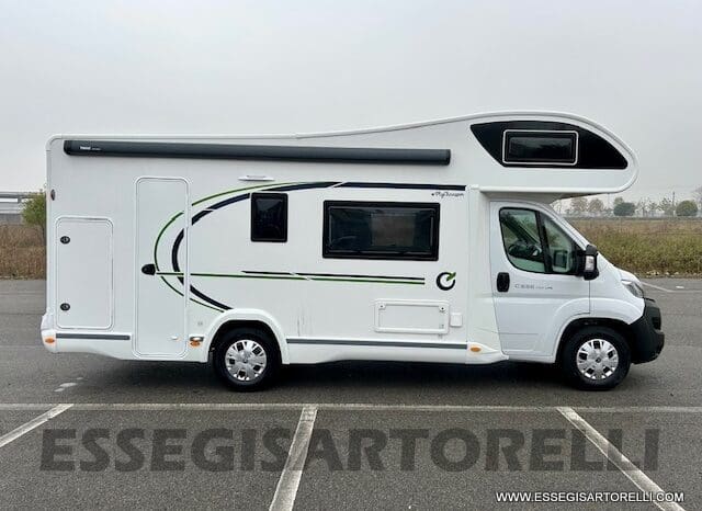 CHAUSSON FIRST LINE C 656 DOPPIA DINETTE 7 POSTI OMOLOGATI 2024 GARAGE pieno