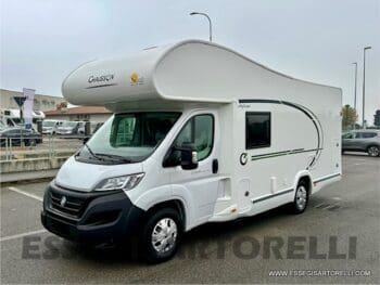 CHAUSSON FIRST LINE C 656 DOPPIA DINETTE 7 POSTI OMOLOGATI 2024 GARAGE