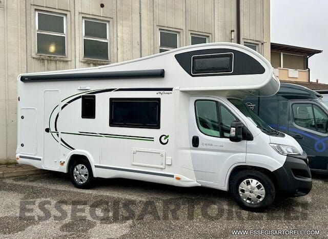 CHAUSSON FIRST LINE C 656 DOPPIA DINETTE 7 POSTI OMOLOGATI 2024 GARAGE pieno