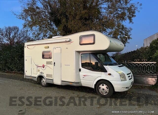 CHALLENGER GENESIS 43 2008 TRANSIT 130 CV EURO 4 KM 71.455 6 POSTI OMOLOGATI 652 CM pieno