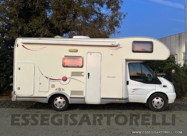 CHALLENGER GENESIS 43 2008 TRANSIT 130 CV EURO 4 KM 71.455 6 POSTI OMOLOGATI 652 CM pieno