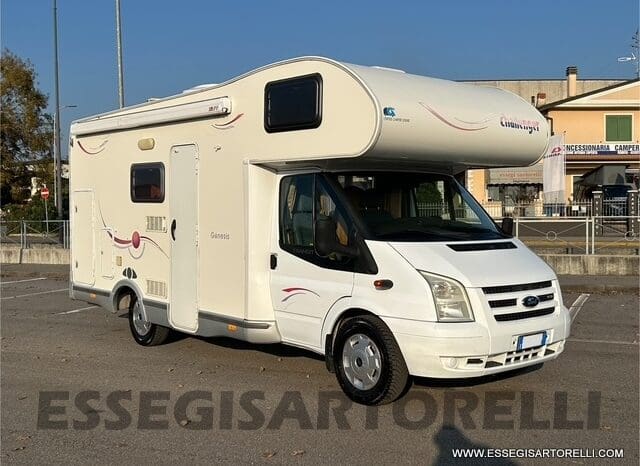 CHALLENGER GENESIS 43 2008 TRANSIT 130 CV EURO 4 KM 71.455 6 POSTI OMOLOGATI 652 CM pieno