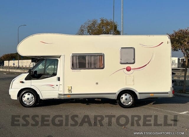 CHALLENGER GENESIS 43 2008 TRANSIT 130 CV EURO 4 KM 71.455 6 POSTI OMOLOGATI 652 CM pieno