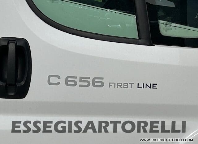 CHAUSSON FIRST LINE C 656 DOPPIA DINETTE 7 POSTI OMOLOGATI 2024 GARAGE pieno