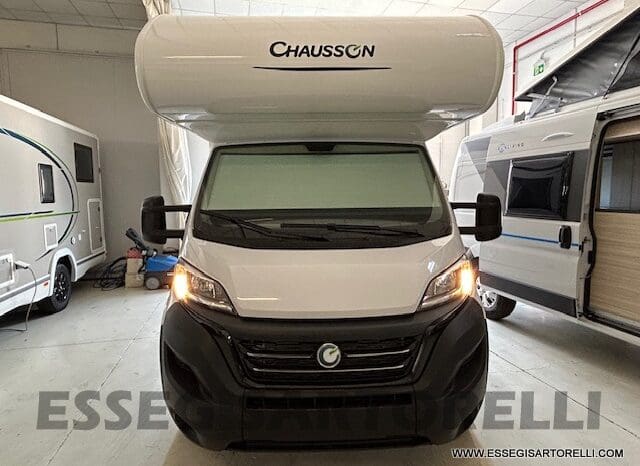 CHAUSSON FIRST LINE C 656 DOPPIA DINETTE 7 POSTI OMOLOGATI 2024 GARAGE pieno